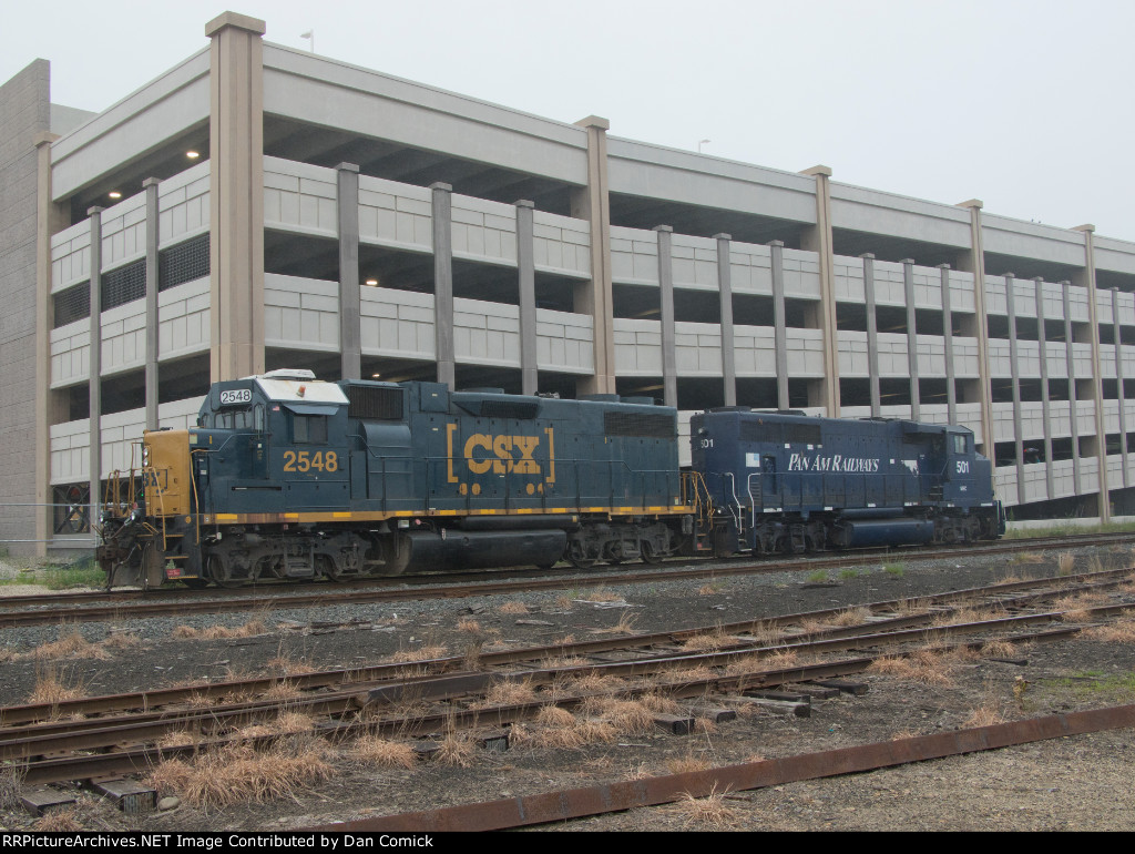 CSXT 2548 & MEC 501